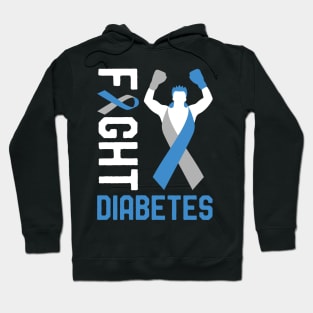 Fight T1D Diabetes Type 1 Diabetes Awareness Month Fighter Hoodie